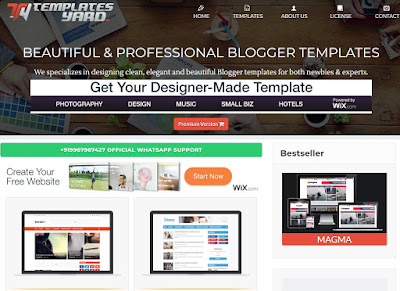 10 Situs atau Website Tempat Download Template Blogger Gratis, Keren, Ringan Terbaik