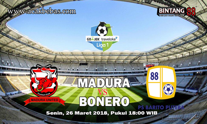 Prediksi Madura United vs Barito Putera 26 Maret 2018