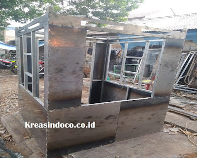 Pos Parkir Besi Pesanan PT Jumway Group Indonesia Serang Banten
