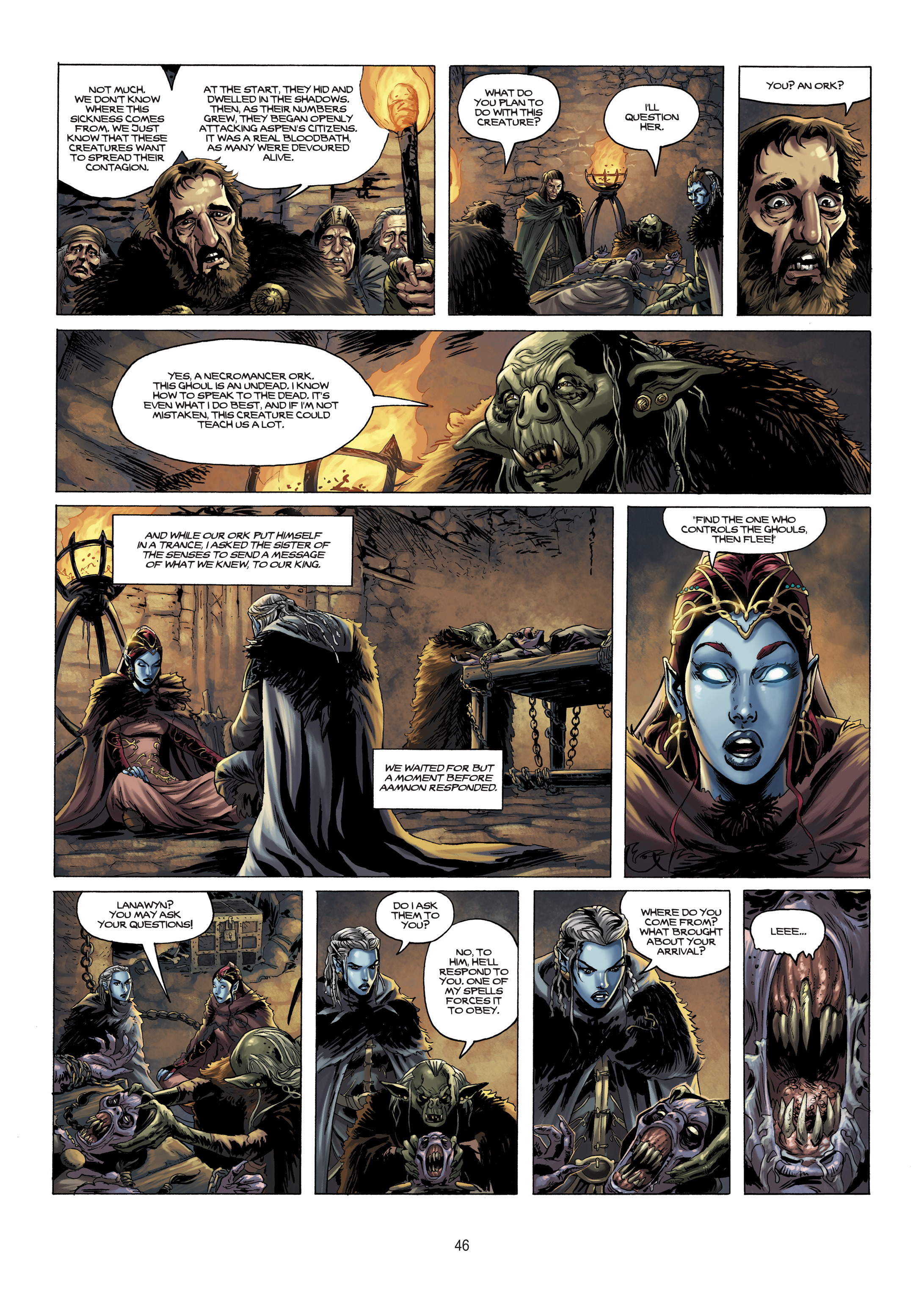 Read online Elves comic -  Issue #6 - 45