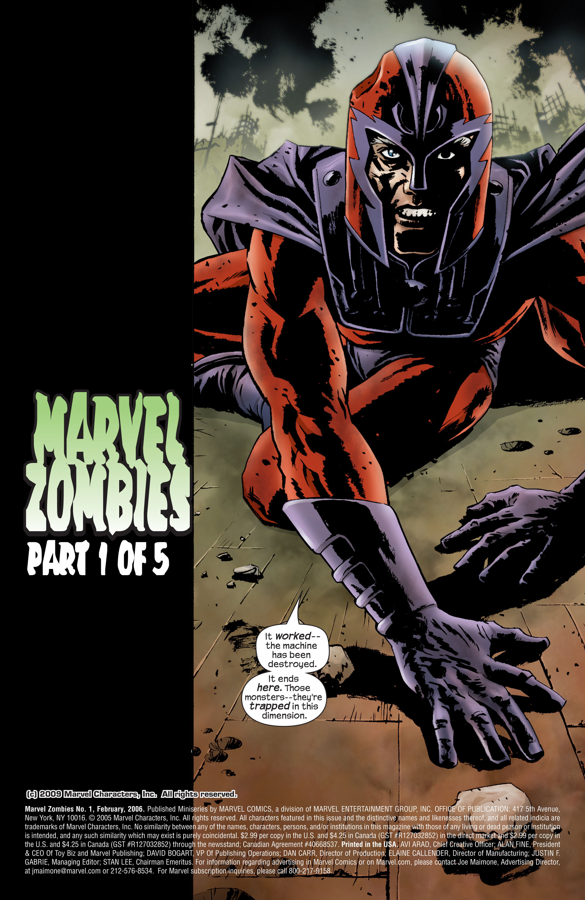 Read online Marvel Zombies (2006) comic -  Issue #1 - 2