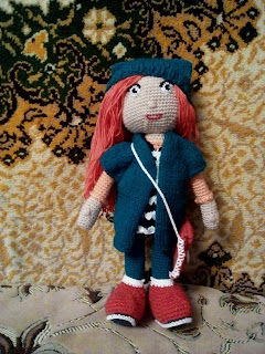 Одежда для вязаной куклы