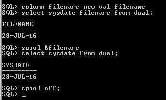 Murthy's Blog: Dynamic File Name in Command Spool