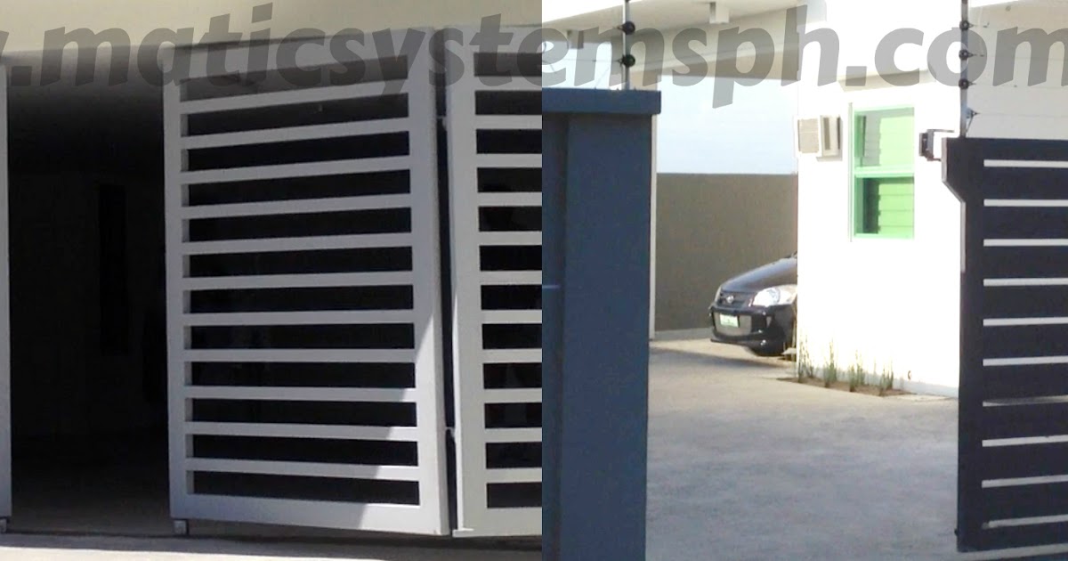 Automatic Gate Matic AutoGate Systems Philippines Gate Fabrication