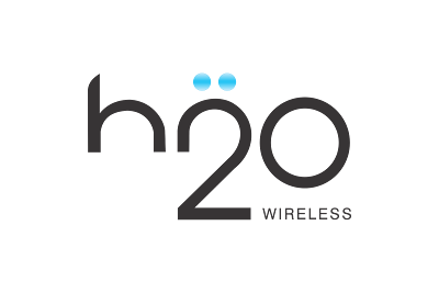 H2O Wireless Logo, H2O Wireless Logo vector