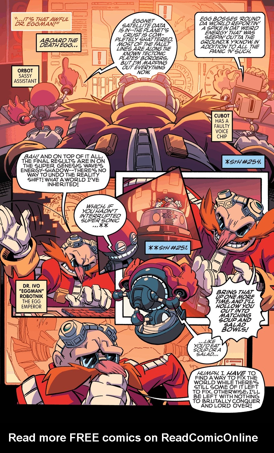 Read online Sonic The Hedgehog comic -  Issue #257 - 12
