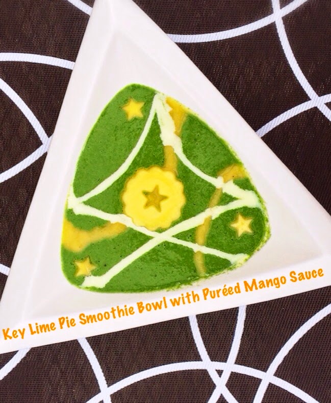As Easy As Salt and Pepper: Key Lime Pie Smoothie Bowl with Pureed