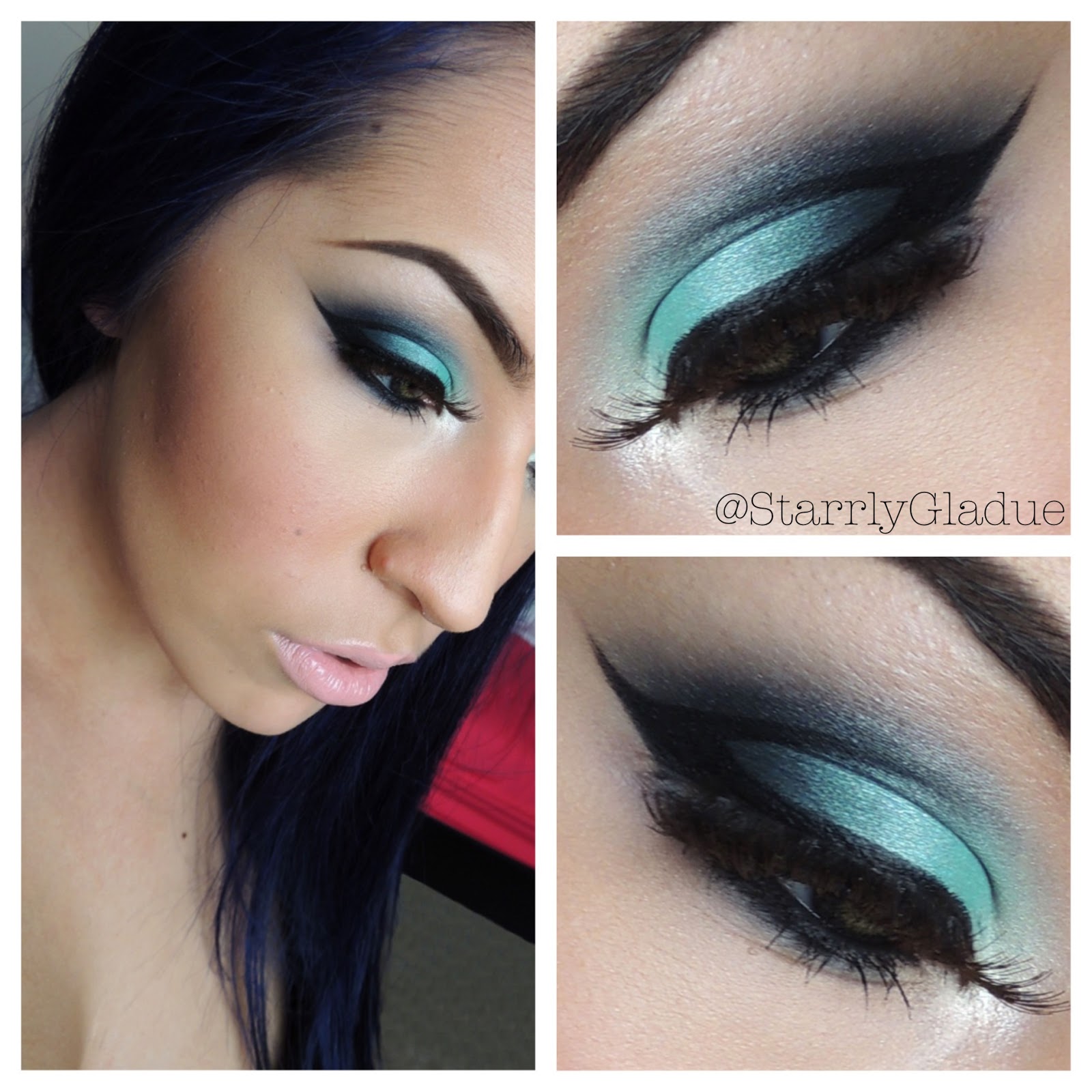 Makeup by Starrly Turquoise Eyes