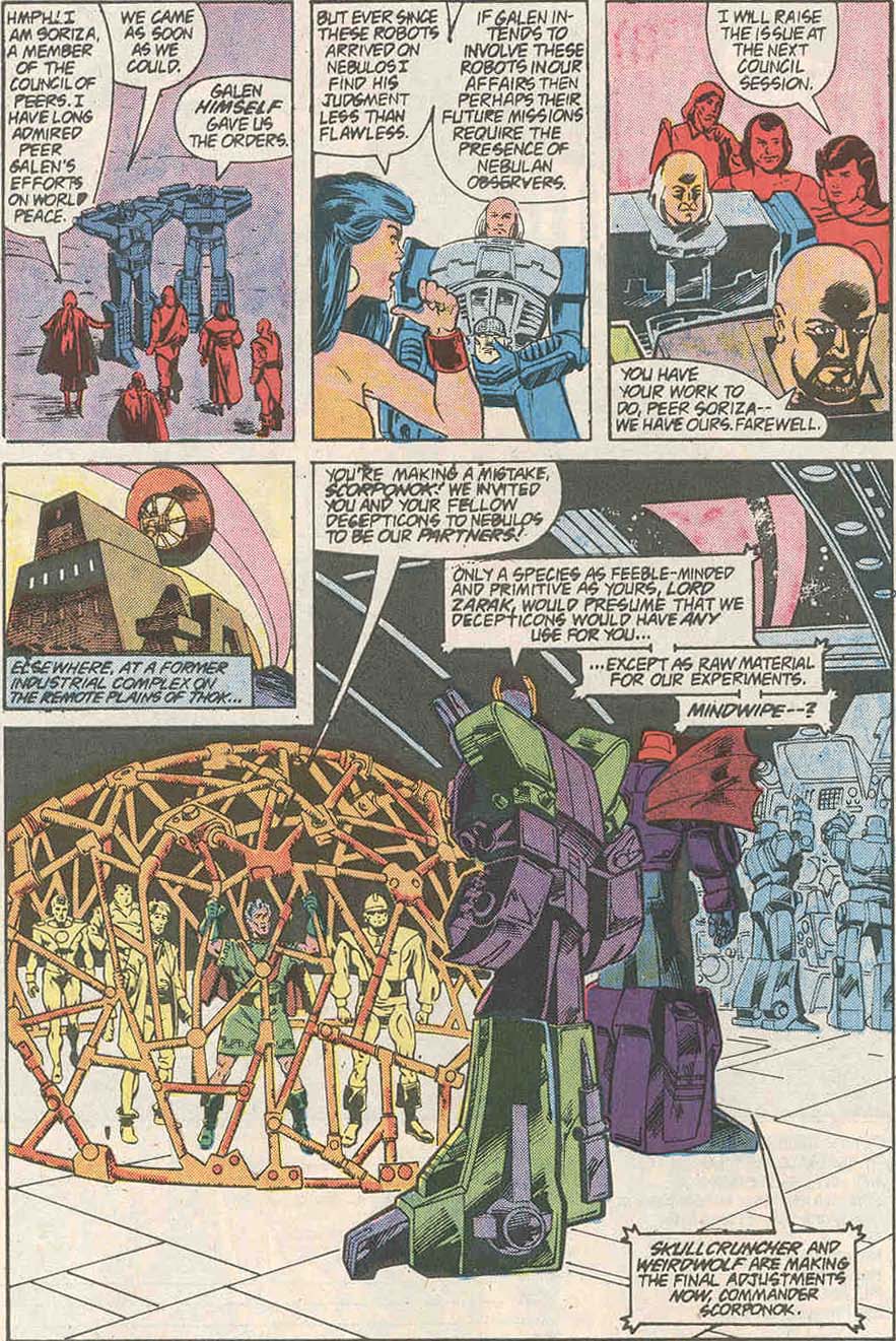 Read online The Transformers Headmasters comic Issue 3