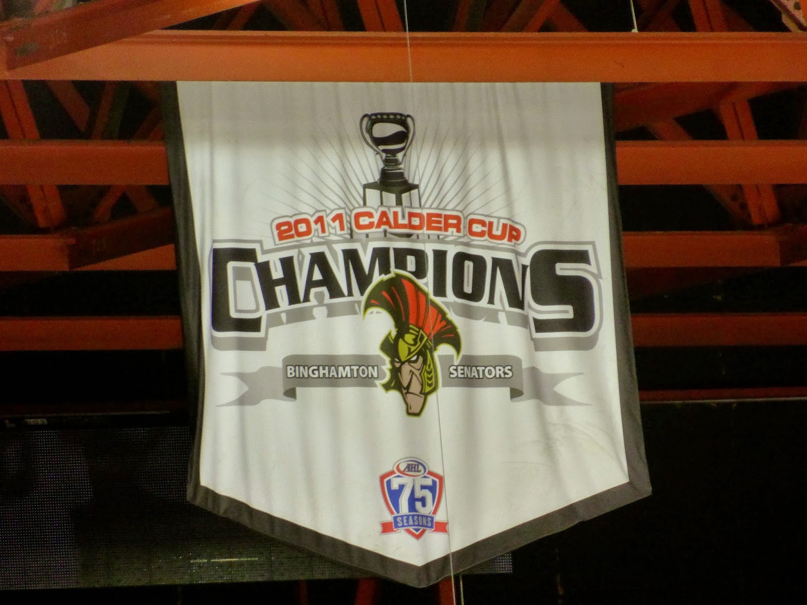 Sports Road Trips: Utica Comets 2 at Binghamton Senators 3 (SO, AHL) -  April 11, 2015