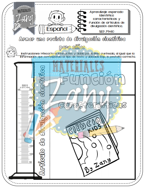 Materiales Zany Tercer Grado Bloque III Materiales Zany