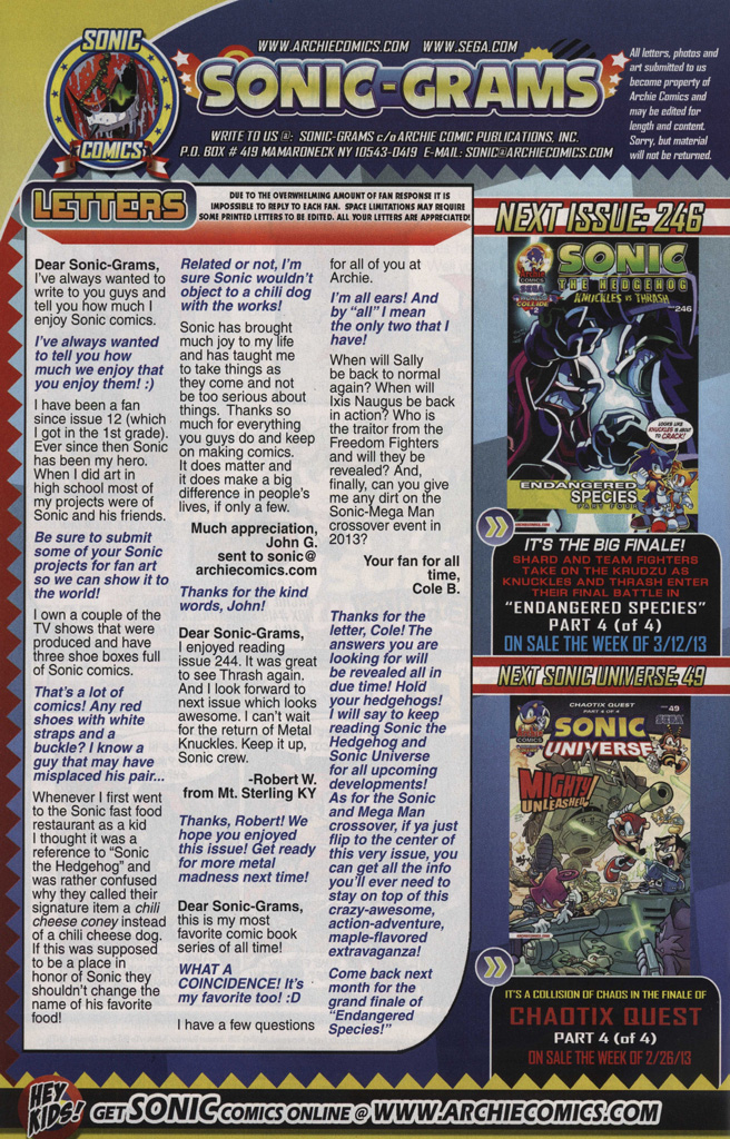 Read online Sonic The Hedgehog comic -  Issue #245 - 34
