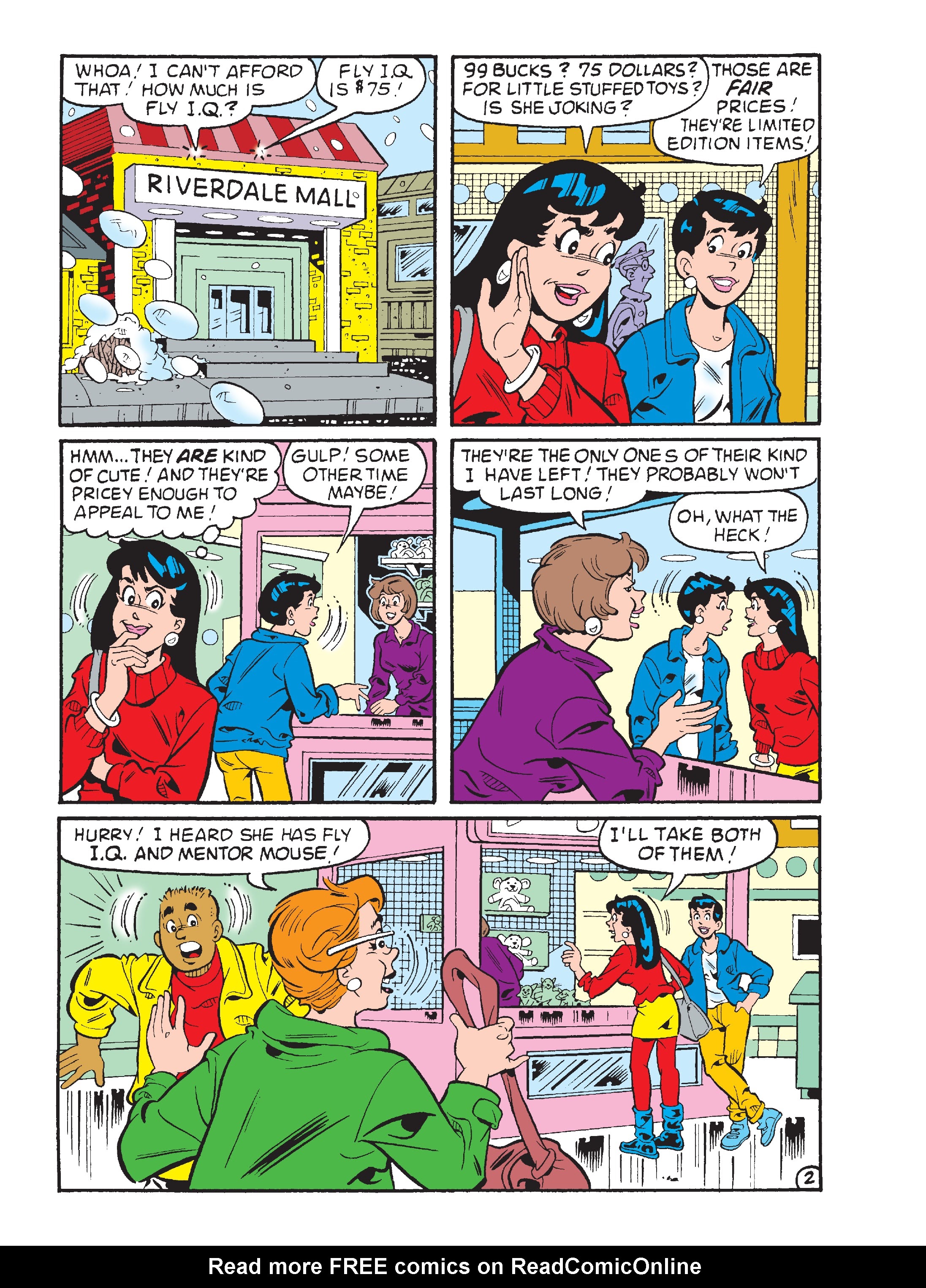 Read online World of Betty & Veronica Digest comic -  Issue #11 - 124