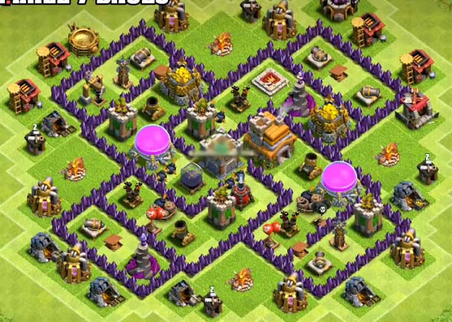 coc th7 base coc th7 base