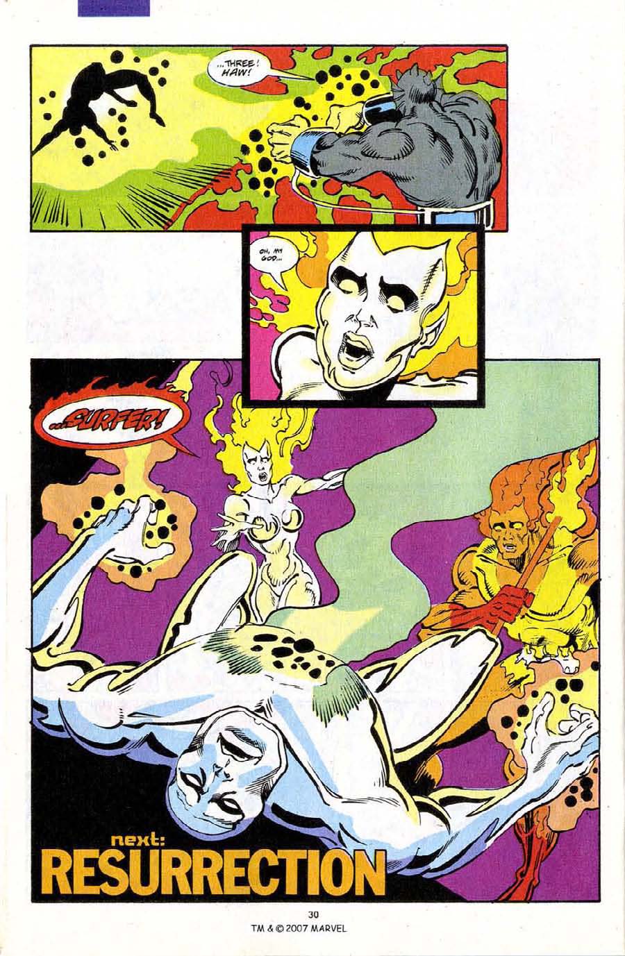 Read online Silver Surfer (1987) comic -  Issue #72 - 32