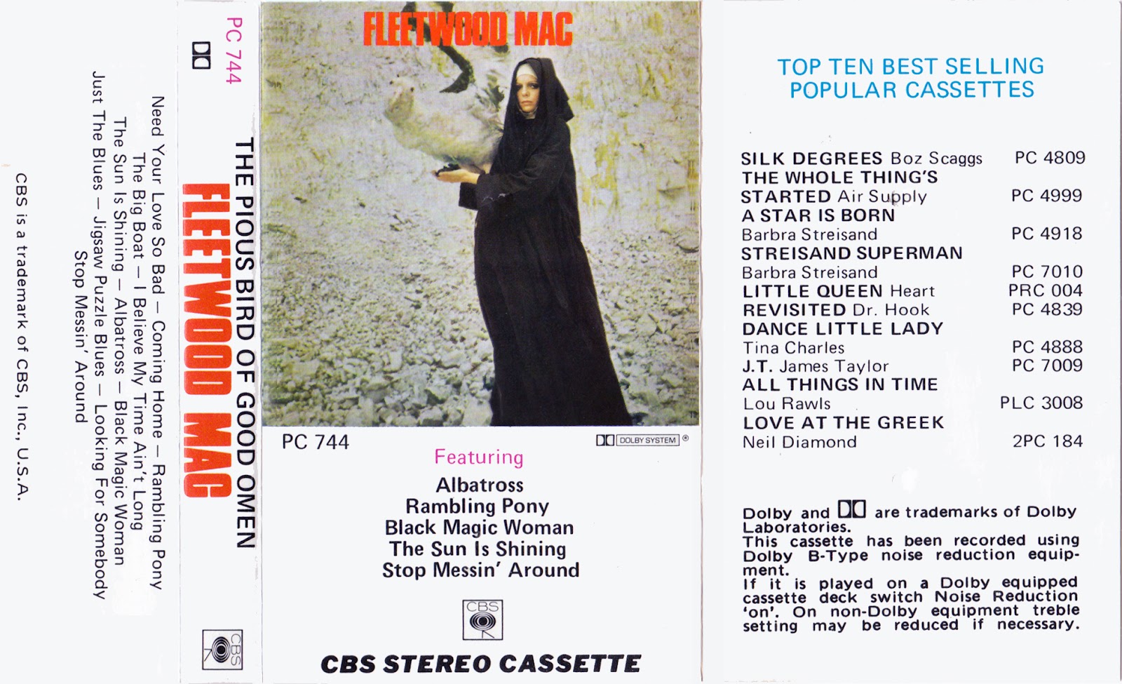 Cassette Cover Art Library Fleetwood Mac