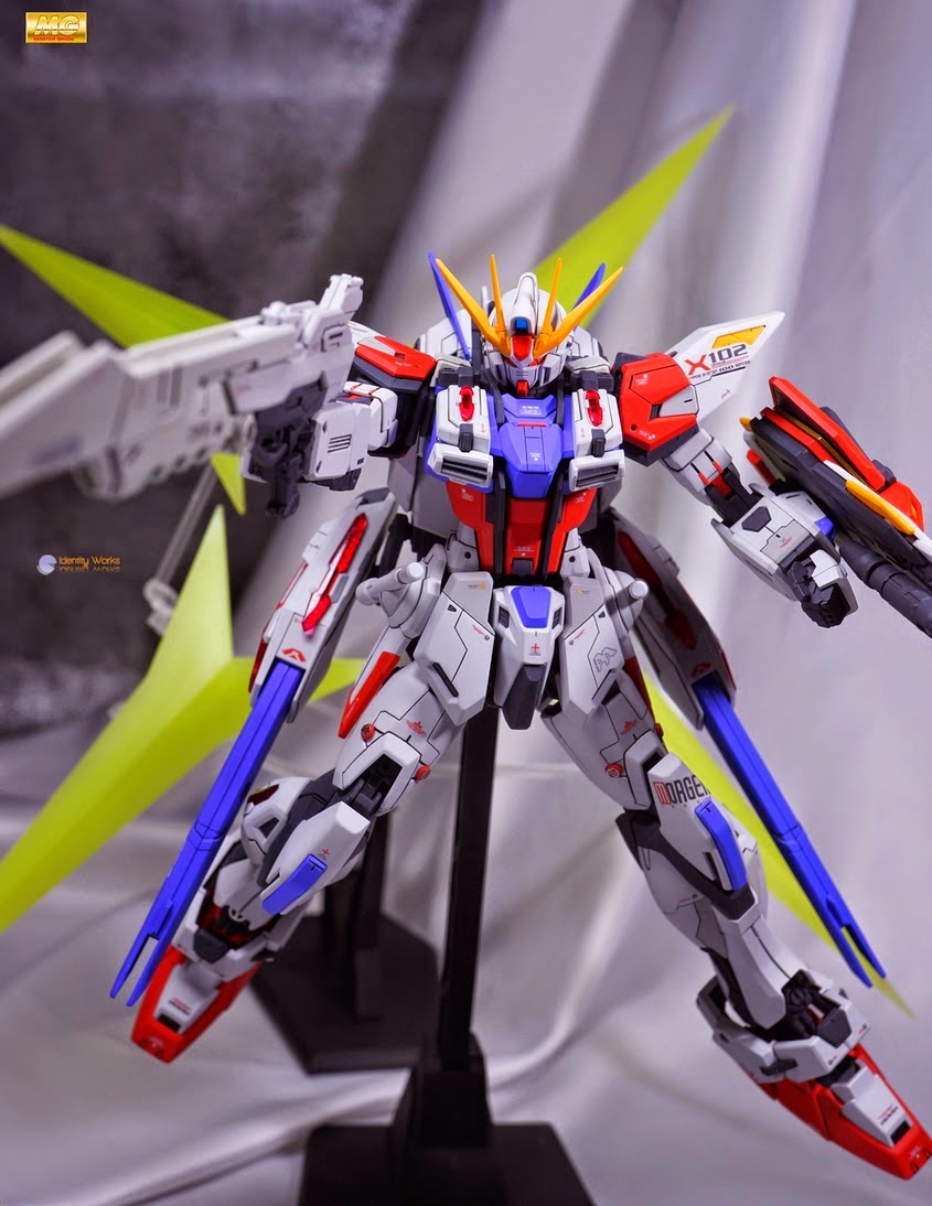 Custom Build Mg Star Build Strike Gundam With Universe Booster