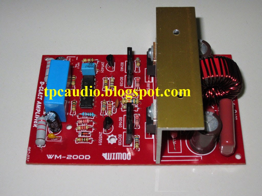 TPC AUDIO MODUL POWER AMPLIFIER CLASS D 200 WATT