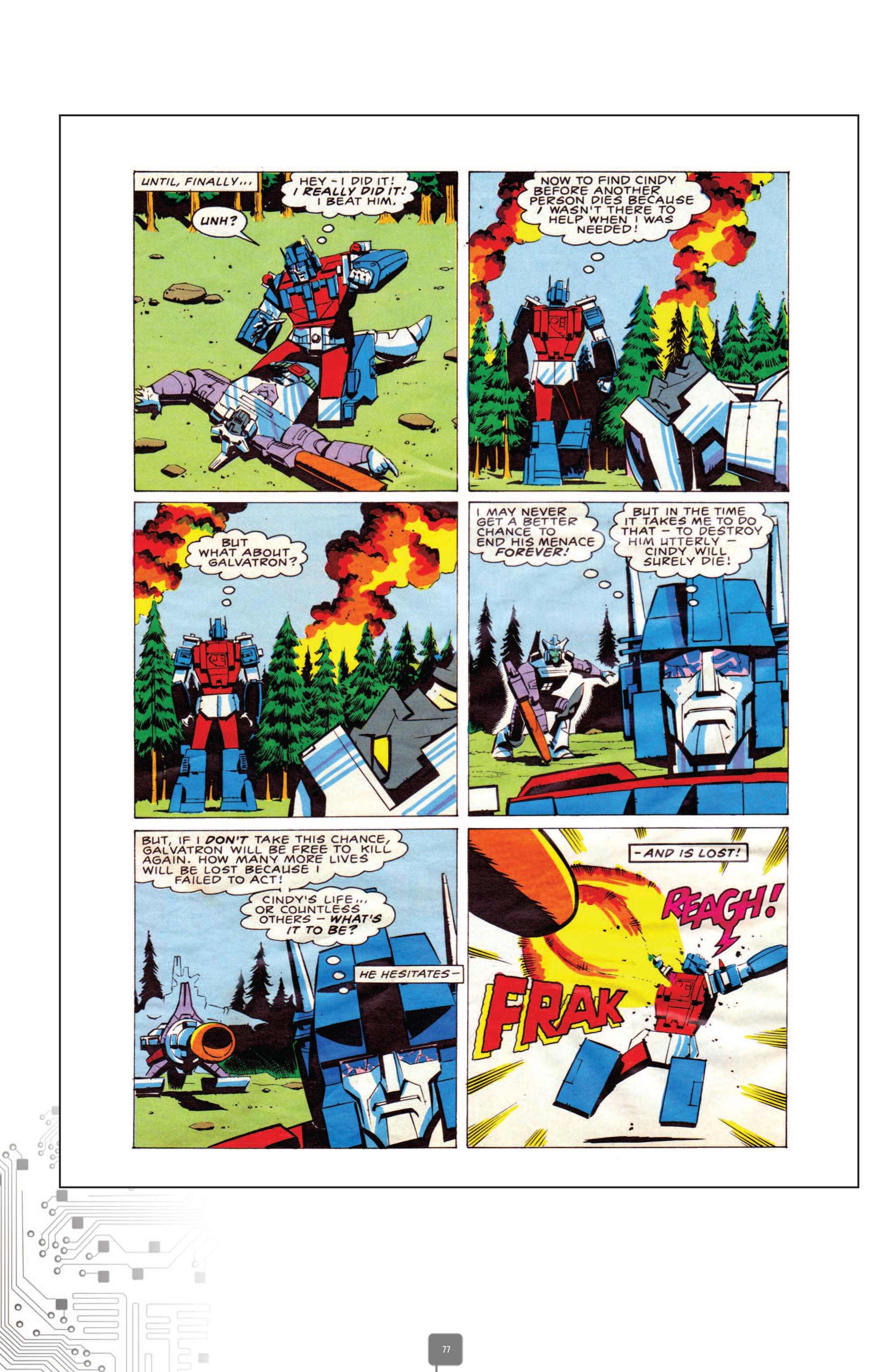 Read online The Transformers Classics UK comic -  Issue # TPB 4 - 77