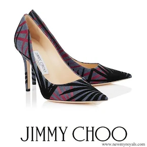 Queen Rania wore Jimmy Choo Abel Palm Pointed-Toe Pump