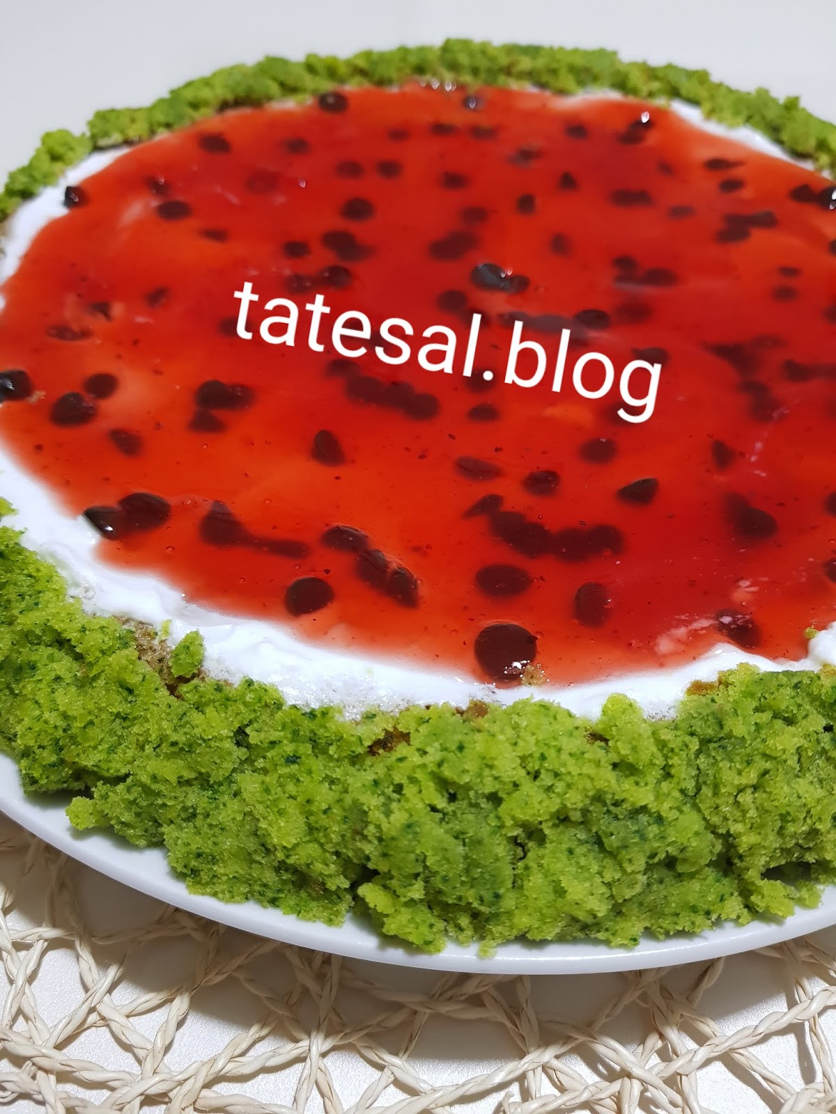 TATESAL KARPUZ GÖRÜNÜMLÜ KEK