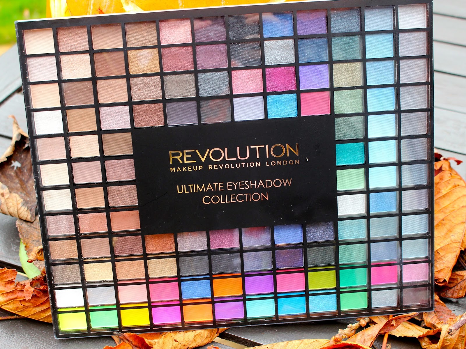 Makeup revolution 144 eyeshadow palette review