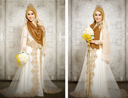 model baju pengantin modern