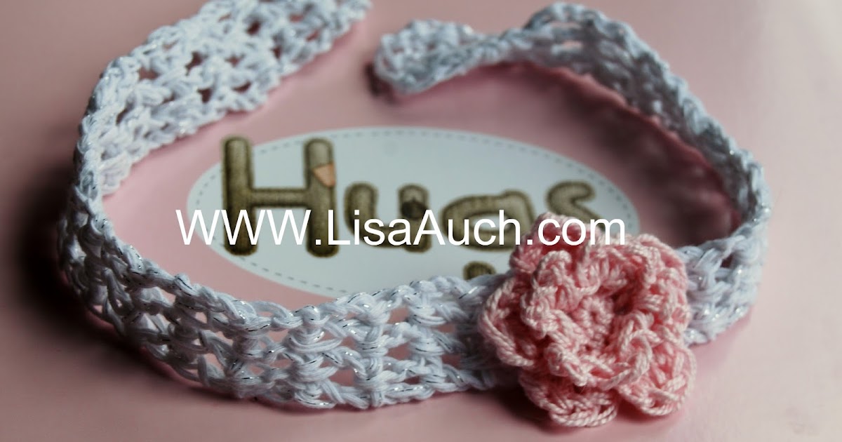 crochet newborn headband