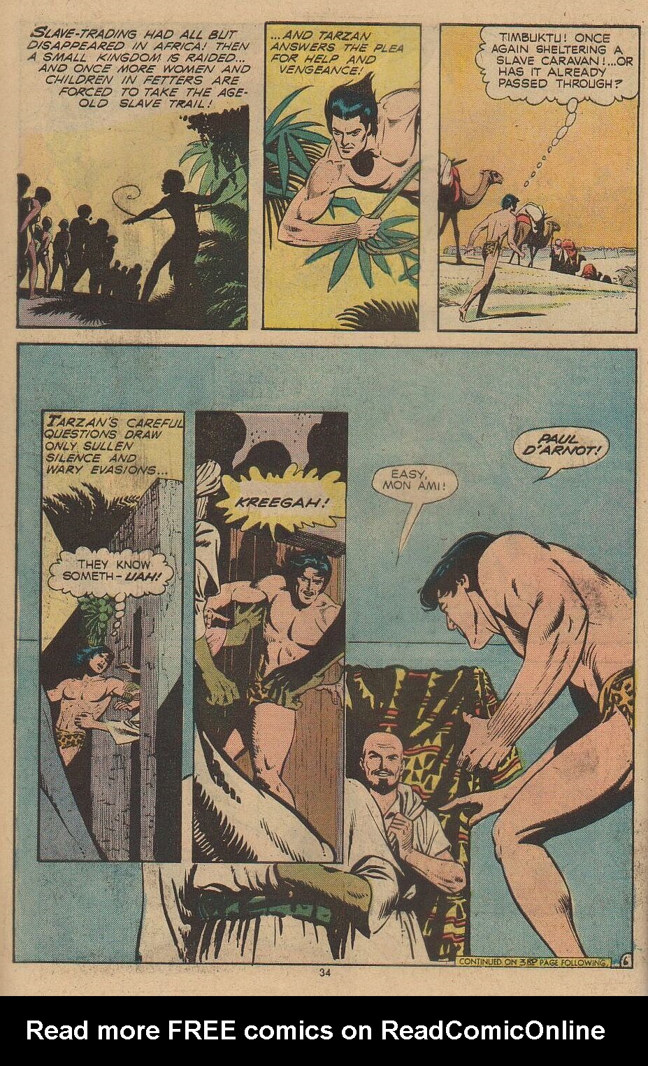 Read online Tarzan (1972) comic -  Issue #230 - 33