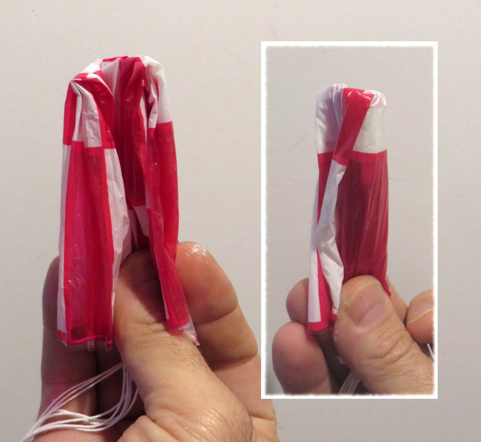 Model Rocket Building Folding Parachutes TIP, Part 1