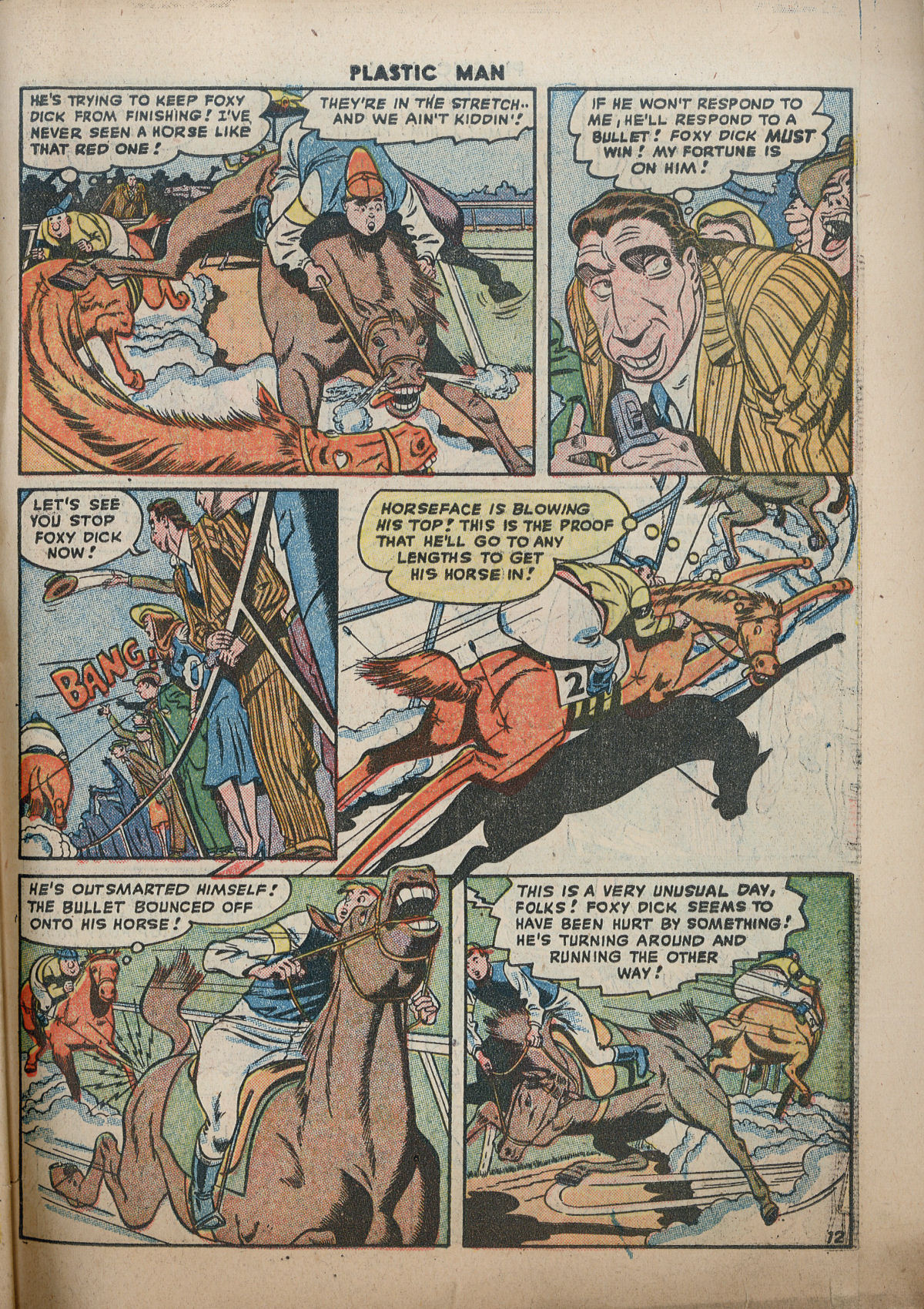 Read online Plastic Man (1943) comic -  Issue #12 - 47