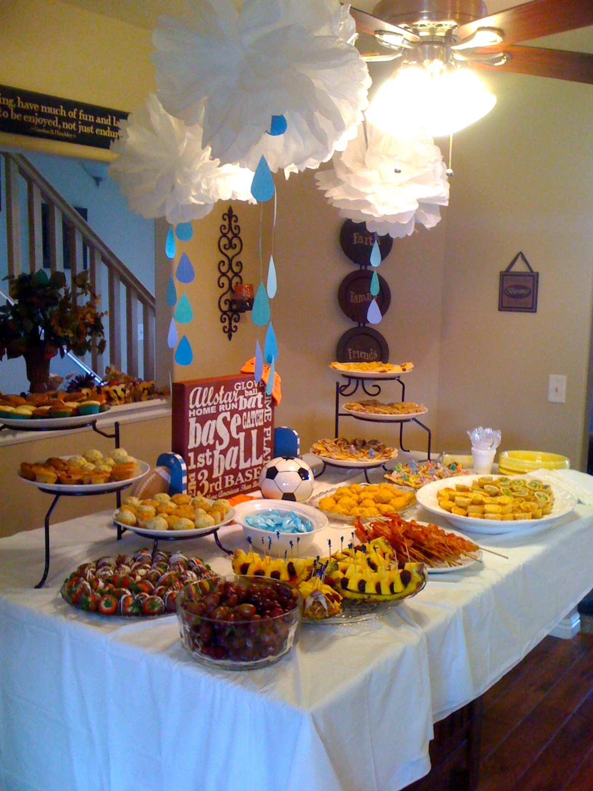 Dave is Home: Rain Cloud Baby Shower