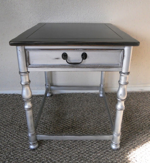 {createinspire} Silver Side Table
