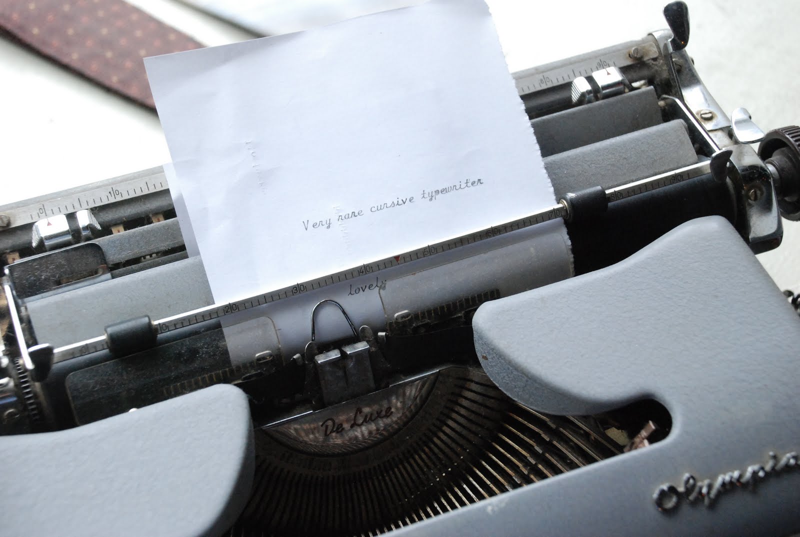 20twenty Cursive Typewriter!