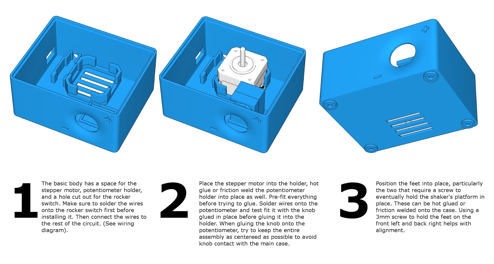 Helios Works DIYbio Projects Orbital Shaker