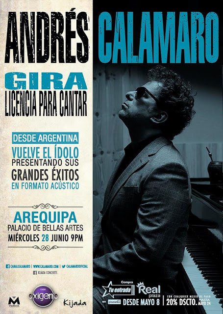 Andrés Calamaro en Arequipa