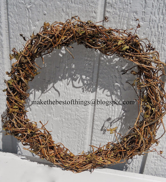 Make The Best of Things DIY Twig Wreath