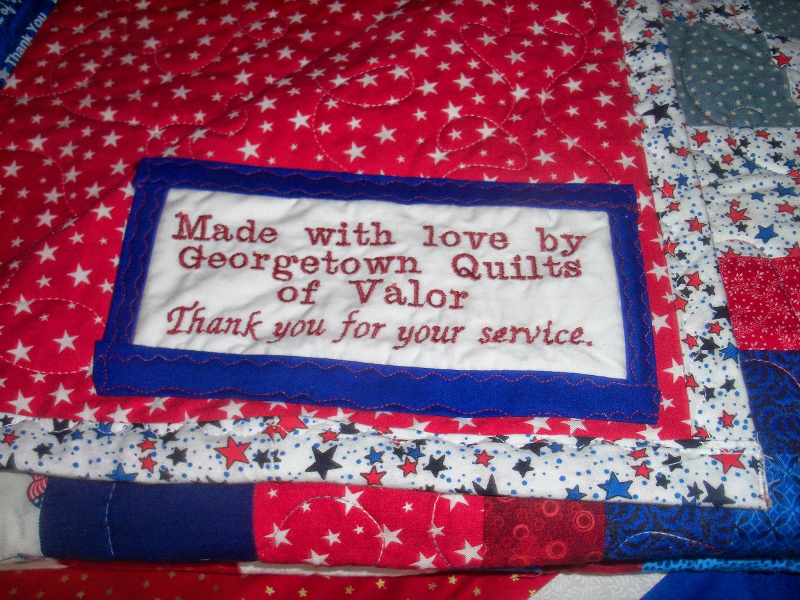 Quilts Of Valor Fabric Labels