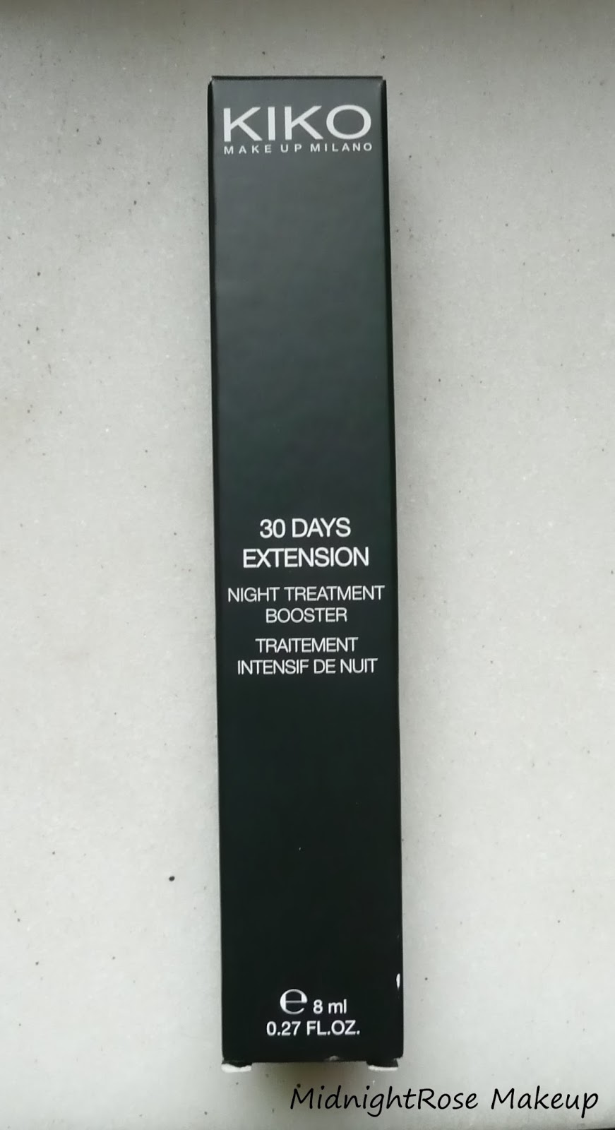MidnightRose Makeup KIKO 30 Days Extension Night Treatment Booster
