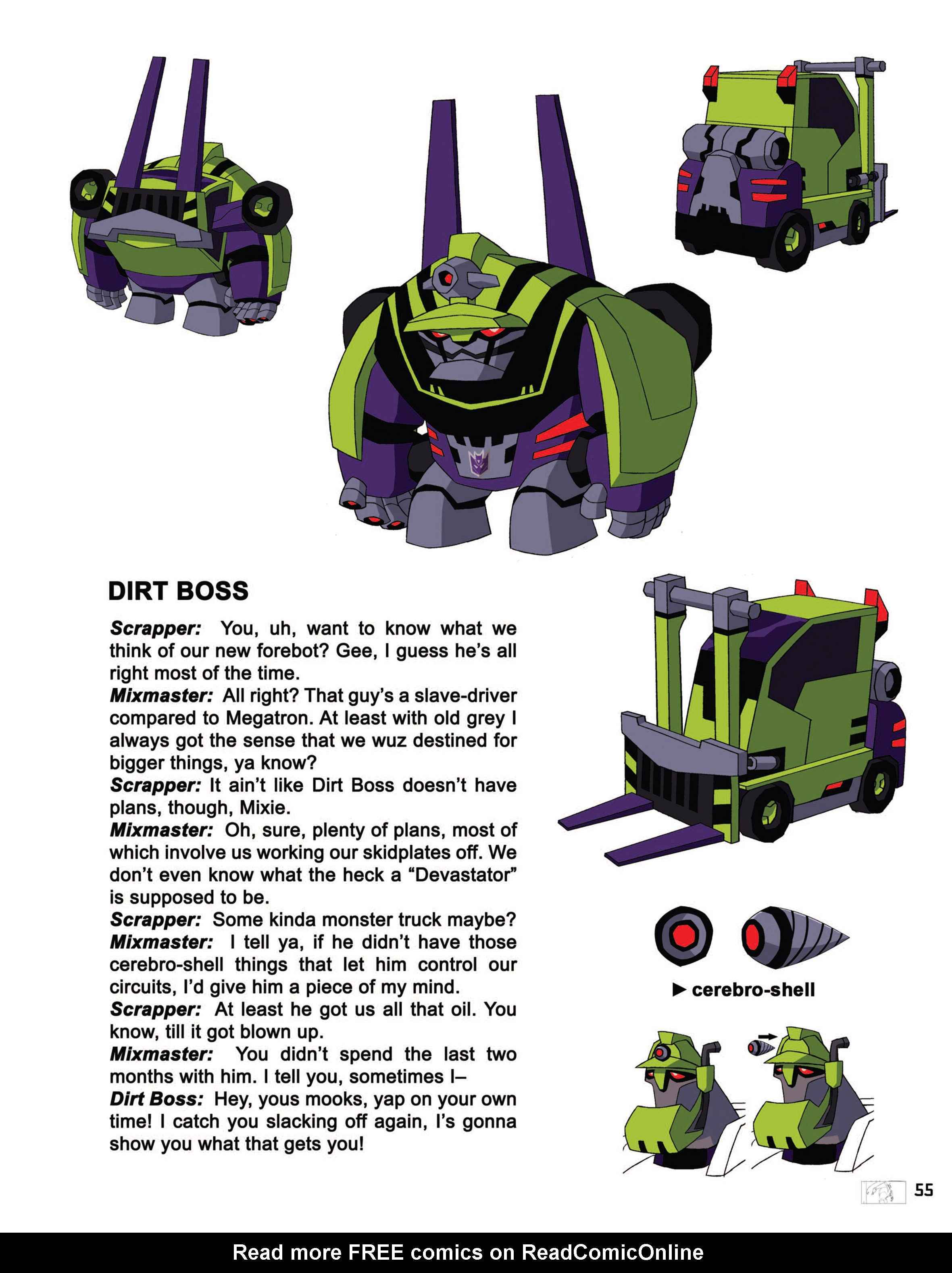 Transformers Animated: The Allspark Almanac issue TPB 2 - Page 54