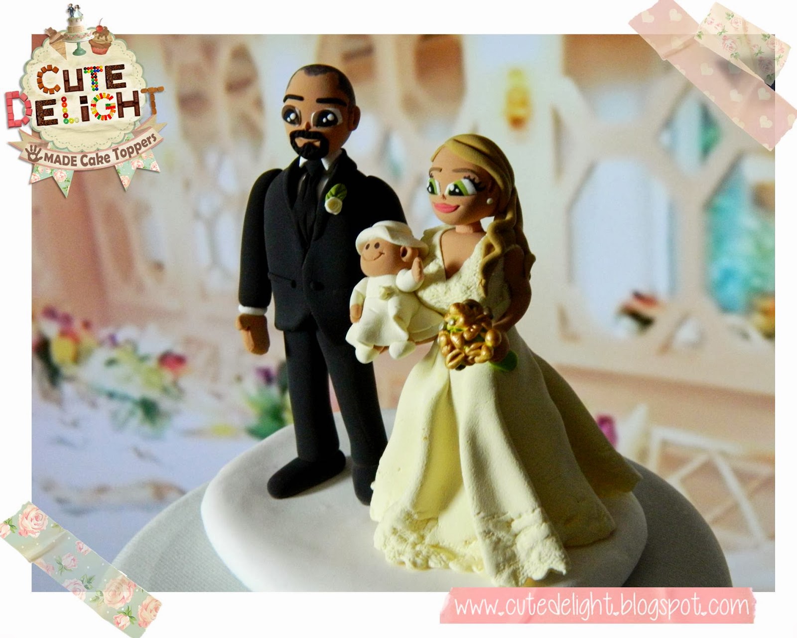Wedding cake toppers, Custom Cake Topper, Funny cake toppers, Cake