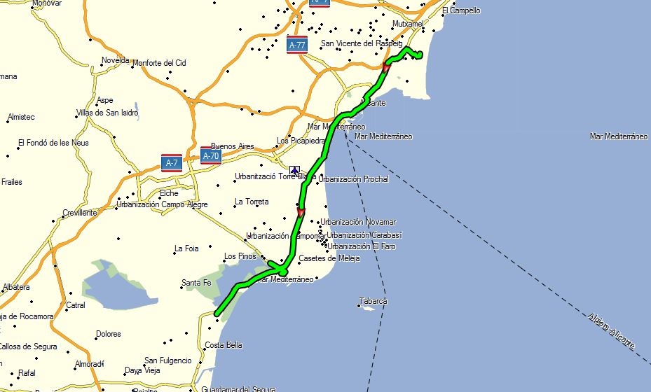 Santa Pola Karta – Karta 2020