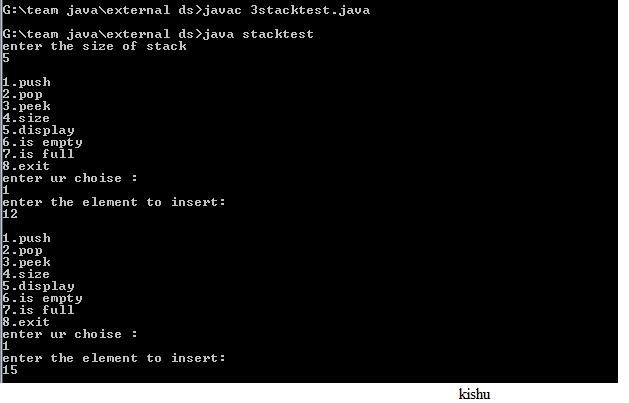 Dedicated to CS: implement the Stack ADT,Queue ADT using an array.