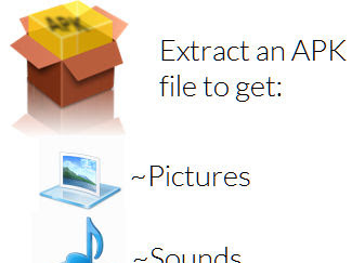 Tip: Extract any App or Game’s apk to get fonts, pictures, sounds and more