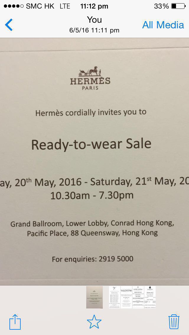 hermes sale