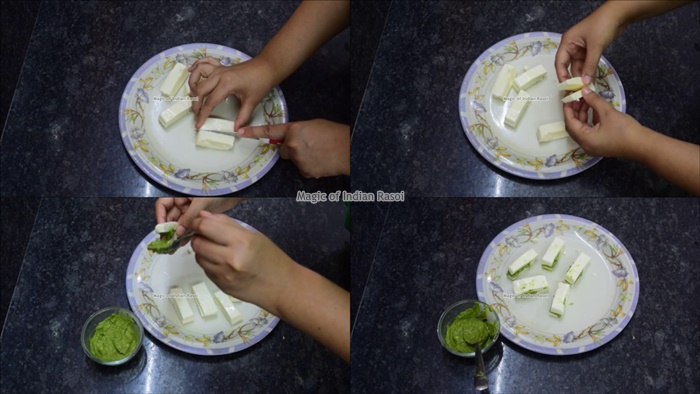 Paneer Papad Fingers - Easy Starter Recipe - पनीर पापड़ फिंगर्स - आसान स्टार्टर रेसिपी - Priya R - Magic of Indian Rasoi