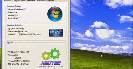 Windows XP Lite, Windows Ringan untuk Netbook dan PC Jadul