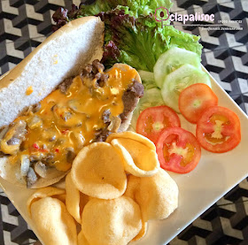Philly Cheese Steak Sandwich from Shutter Cafe