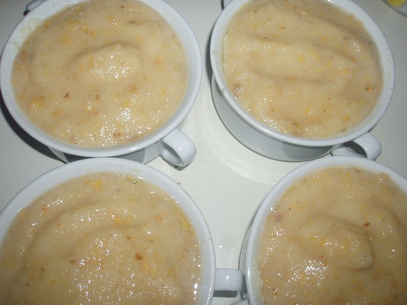 Adventures in Flavorland Semolina milk pudding with pearcardamom