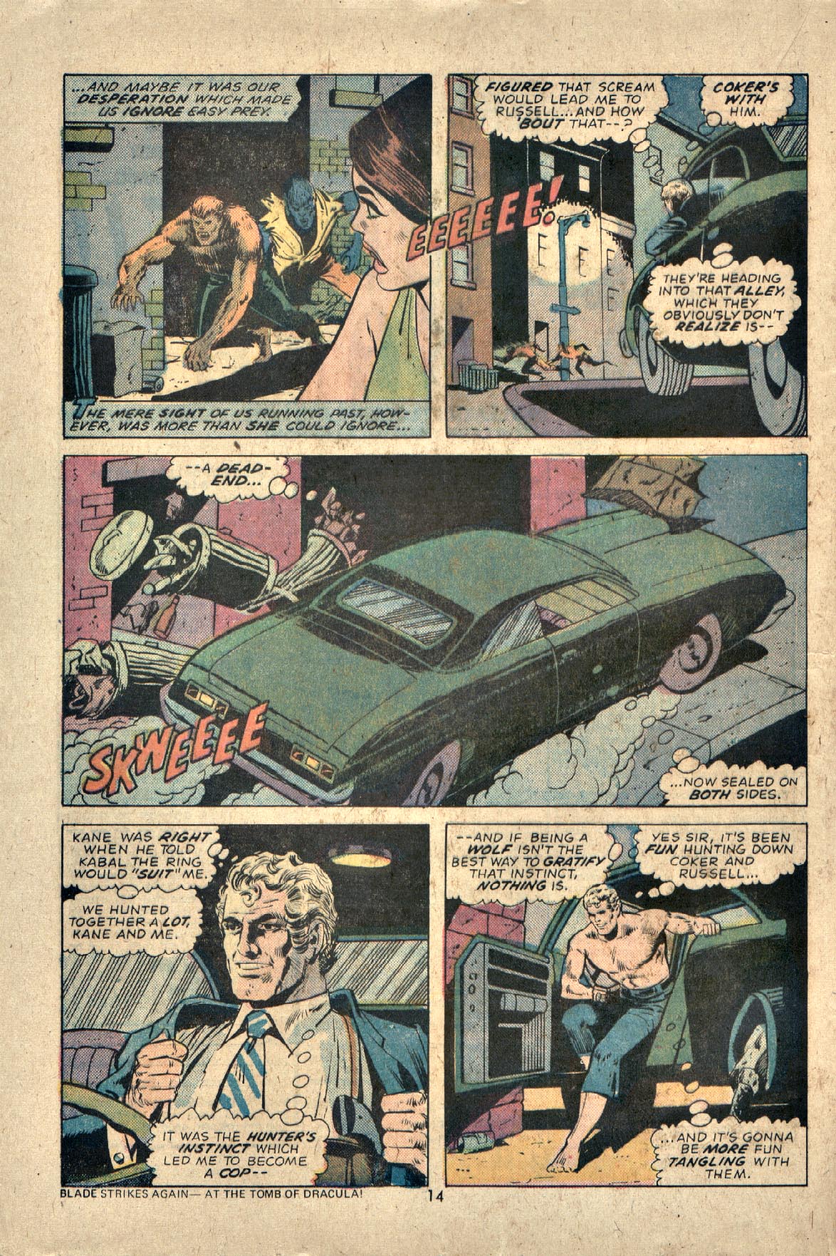 Read online Werewolf by Night (1972) comic -  Issue #21 - 9